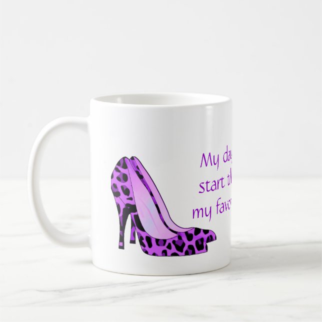 Stilett-Heels-Liebhaber-Tasse Kaffeetasse (Links)