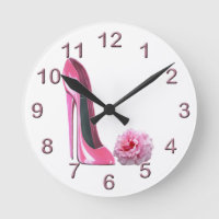 Stiletto Shoe Art Uhren