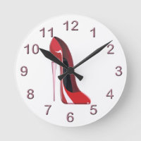 Stiletto Shoe Art Uhren