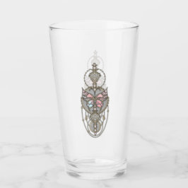 Stilftiger Schmetterling Glas