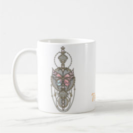 Stilftiger Schmetterling Kaffeetasse