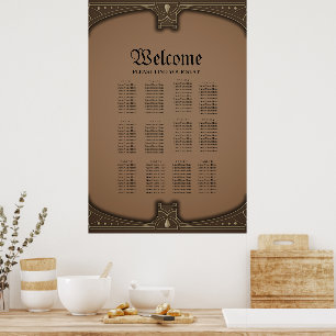 Stilftiger Schmetterling Poster