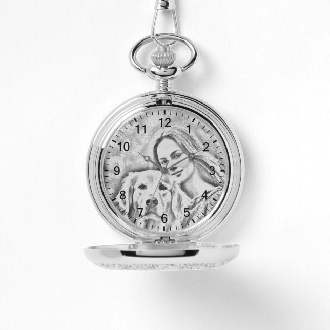 Stilgeschenk für Ehefrau Girl Guard Armbanduhr (Vorderseite)