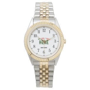 STILISCH MODERN SILVERY GOLDEN VERIFIED MARKIERT ARMBANDUHR
