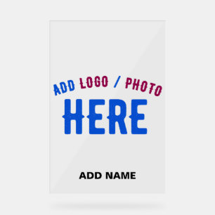 STILISCH MODERNE ZOLLBARE, KLAR ÜBERPRÜFTE MARKEN ACRYLSCHILD