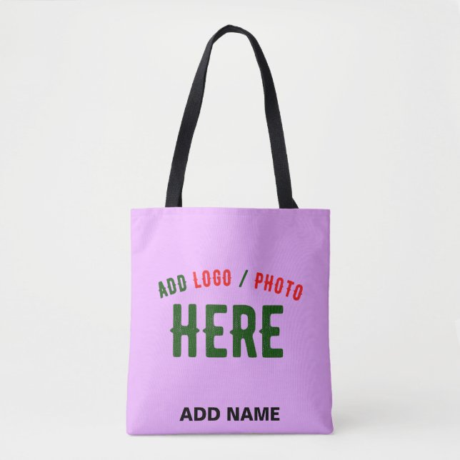 STILISCH MODERNE ZOLLBARE MAUVE ÜBERPRÜFT MARKIERT TASCHE (Vorderseite)