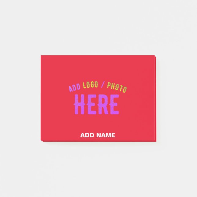 STILISCH MODERNE ZOLLBARE, ROT VERIFIED MARKIERT POST-IT KLEBEZETTEL (Vorderseite)