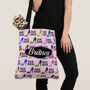 STILISCH PERSONALISIERT UND KUNSTSTOM SHOEEN QUEEN TASCHE
