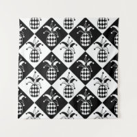 Stilisierte Ananas. Hut und Rhombus Harlequin. See
