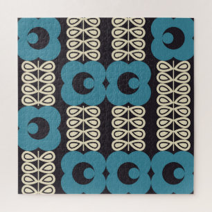 Stilisierte Blume: Moderne Vintage Geometrie.