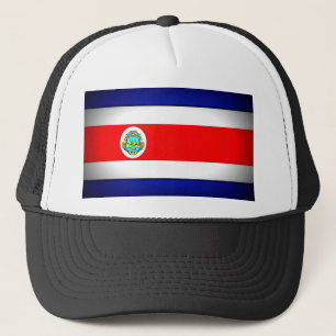 Stilisierte Fahne Costa Rica Truckerkappe