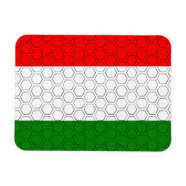 Stilisierte Flagge Ungarns Magnet