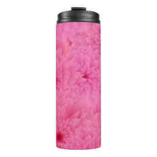 Stilisierte florale Wärmeleiter mit fett Rose Art Thermosbecher