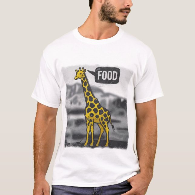 Stilisierte Giraffe T-Shirt (Vorderseite)