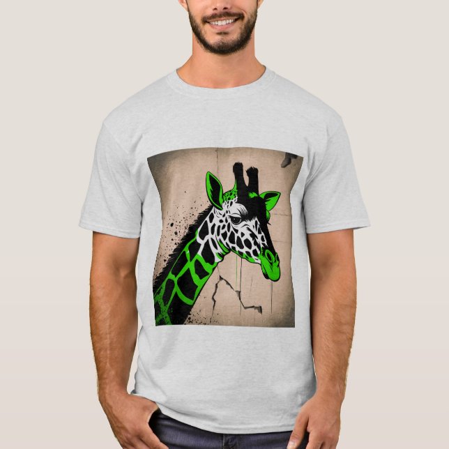 Stilisierte Giraffe T-Shirt (Vorderseite)