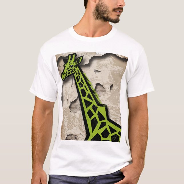 Stilisierte Giraffe T-Shirt (Vorderseite)