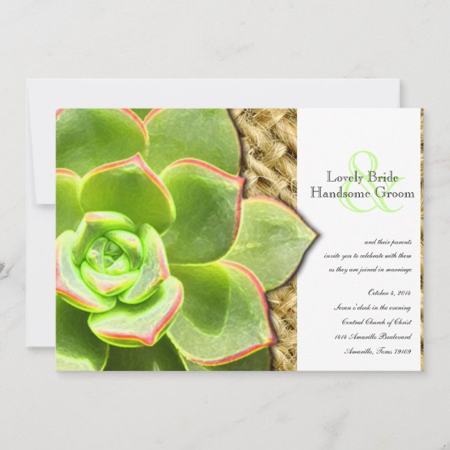 Stilisierte Henne-und Einladung (Vorderseite)