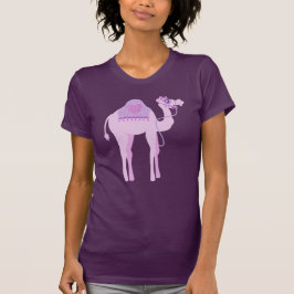 Stilisierte niedliche, humplierte Kamel-T - Shirt
