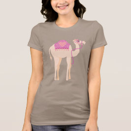 Stilisierte niedliche, humplierte Kamel-T - Shirt