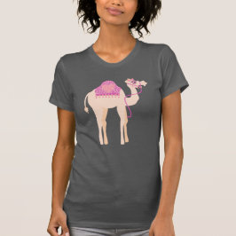 Stilisierte niedliche, humplierte Kamel-T - Shirt