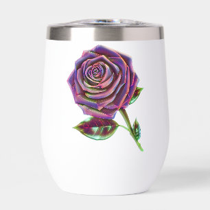 Stilisierte Oversified Rose - Urlaub