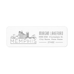 Stilisierte Skyline   Memphis
