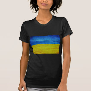 Stilisierte ukrainische Flagge T-Shirt