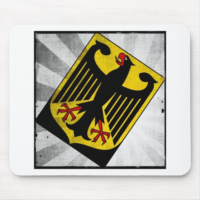 Stilisierter deutscher COA Mousepad (Vorne)