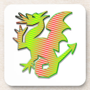 Stilisierter Drache Untersetzer