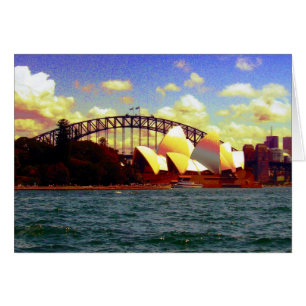 stilisierter Hafen von Sydney