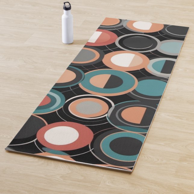 Stilisierter Kreis Yogamatte (Beispiel)