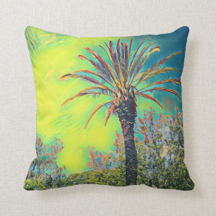 Stilisiertes Palme-Wurfs-Kissen/Kissen Kissen