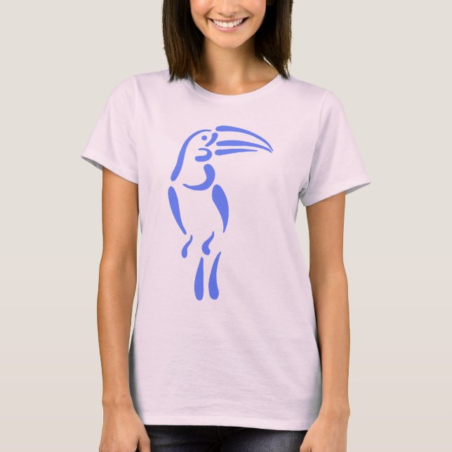 Stilisiertes Toucan T-Shirt (Vorderseite)