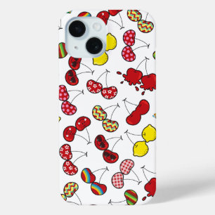 Stilistischer Cartoon Funny Cheeky Red Cherries Mu title_seo2