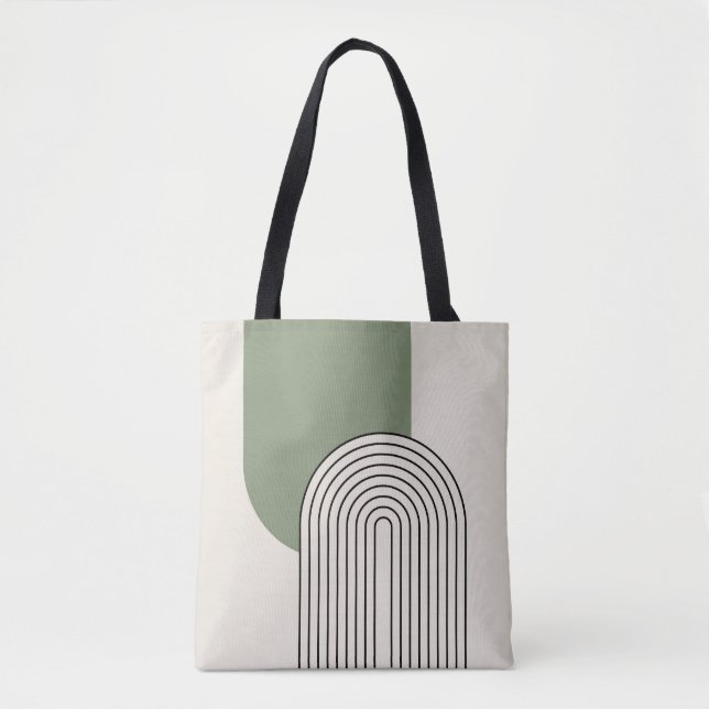 Stilkunst im Mittelalter mit grünem Bogen Tasche (Vorderseite)
