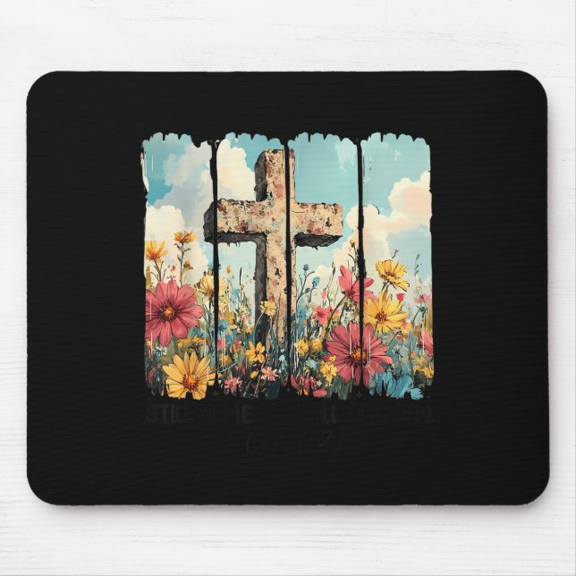 Still A Mess Still Chosen Funny Christian Jesus Fa Mousepad (Vorne)