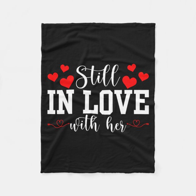 Still In Love With Her - Too Tired To Train A New  Fleecedecke (Vorderseite)