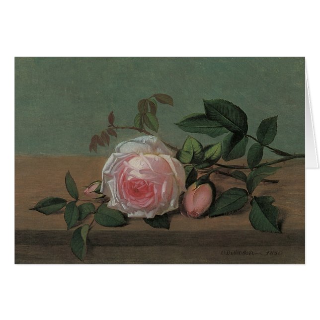 Still Life-Blume an der Lecke von Otto Ottesen (Vorderseite (Horizontal))