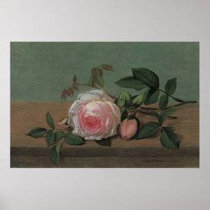 Still Life-Blume an der Lecke von Otto Ottesen Poster