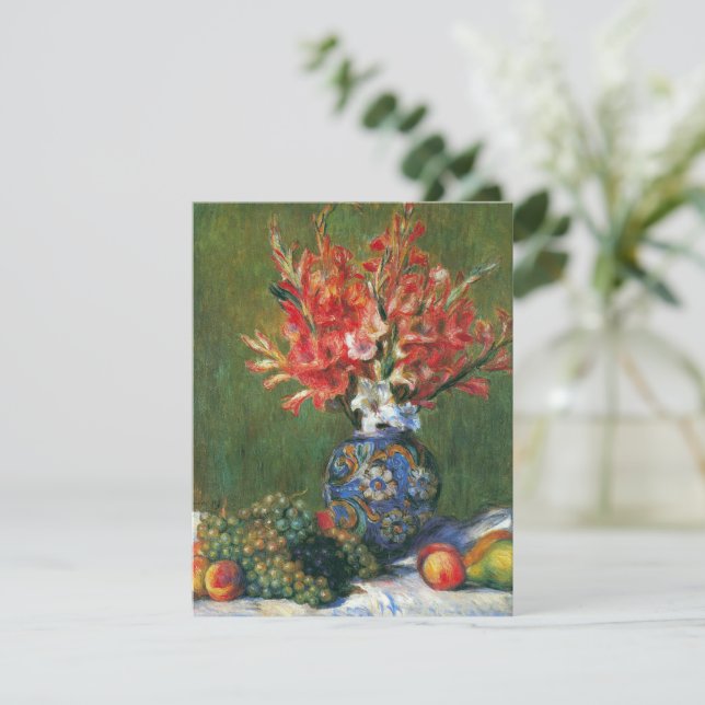 Still Life Blume und Frucht von Pierre Renoir (Stehend Vorderseite)
