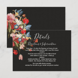 Still Life Floral Mariage Détails et carte info