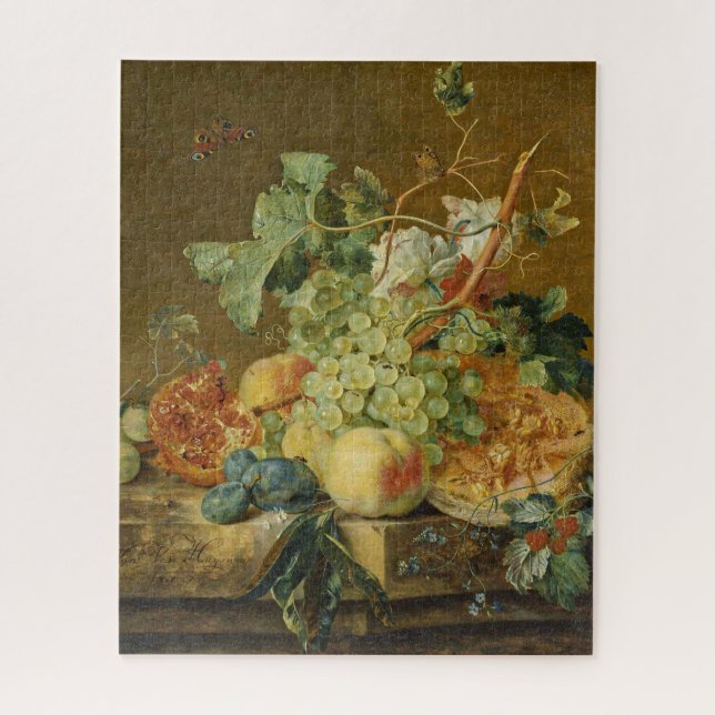 Still Life mit Fruit Jan Van Huysum 1700 (Vertikal)