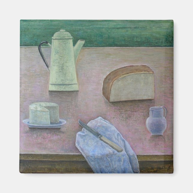 Still Life mit Wensleydale Käse 2013 Magnet (Vorne)