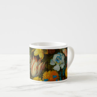 Still Life of Flowers in a Wan-Li Vase Espressotasse