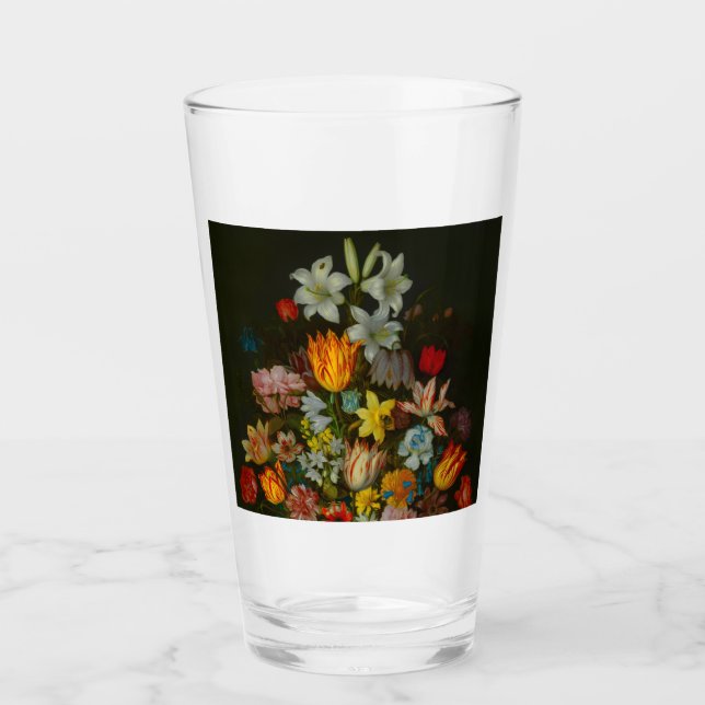 Still Life of Flowers in a Wan-Li Vase Glas (Vorderseite)