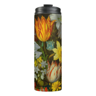 Still Life of Flowers in a Wan-Li Vase Thermosbecher