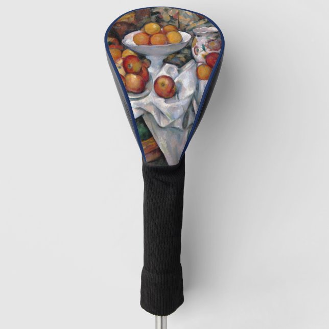Still Life Orange - Paul Cezanne Malerei Art Golf Headcover (Vorderseite)