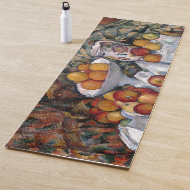 Still Life Orange - Paul Cezanne Malerei Art Yogamatte (Beispiel)