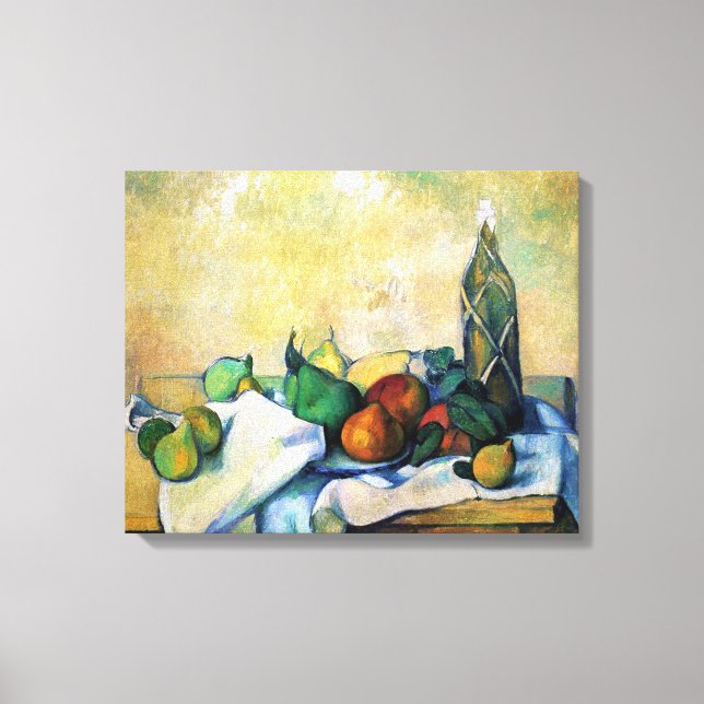 Still Life ~ Paul Cézanne Leinwanddruck (Vorderseite)