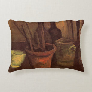 Still Life Pinsel in Pot von Vincent van Gogh Dekokissen